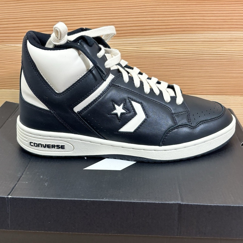 Converse Weapon Black Ivory A04400C Larry Bird Boston Celtic Men's Sz 11
